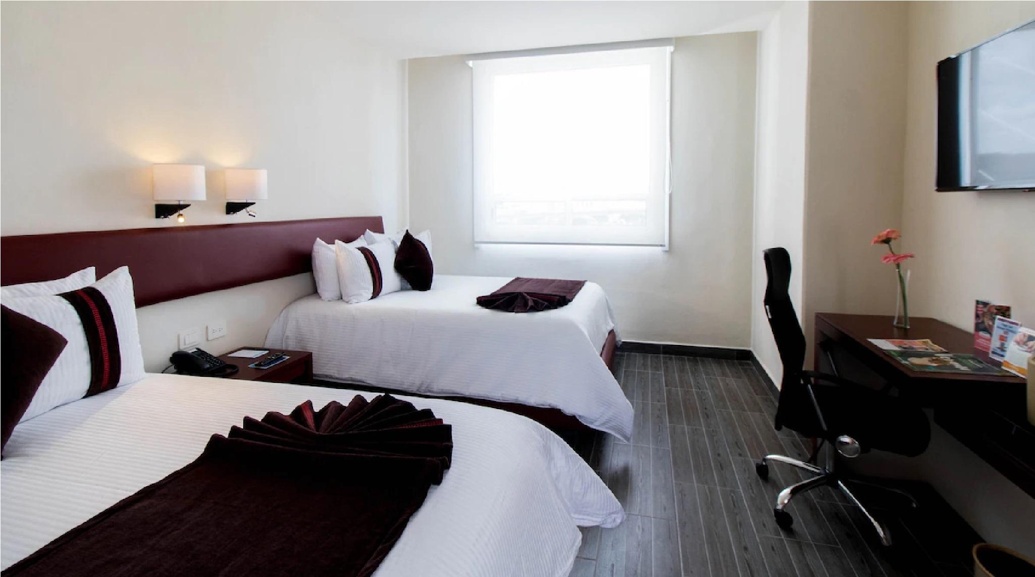 Mision Puebla Angelopolis Hotel Bagian luar foto