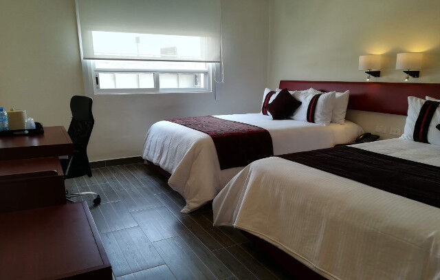 Mision Puebla Angelopolis Hotel Bagian luar foto